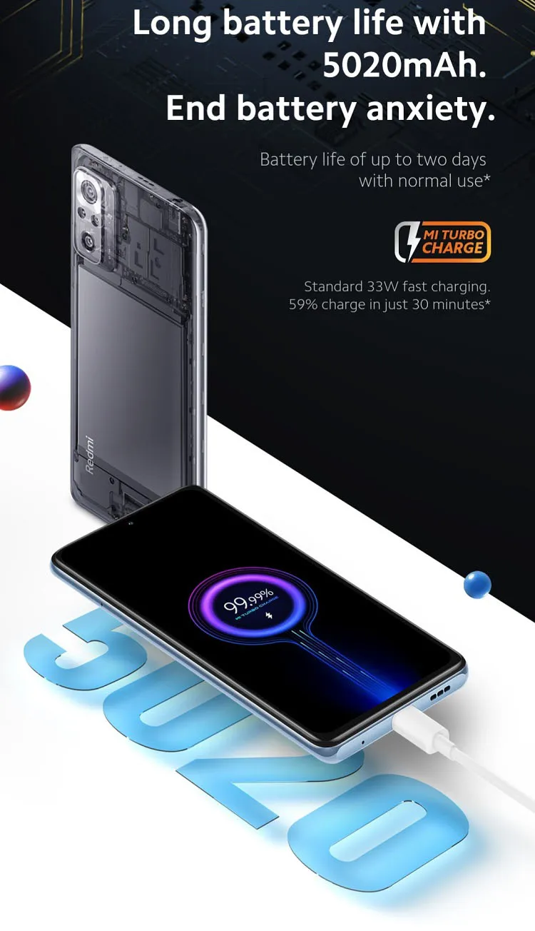 Xiaomi Redmi Note 10pro 108MP Pixel Camera Phone 6.67-inch Display 5020mAh Large Battery Dual-SIM Gaming Smartphone - Imagen 2