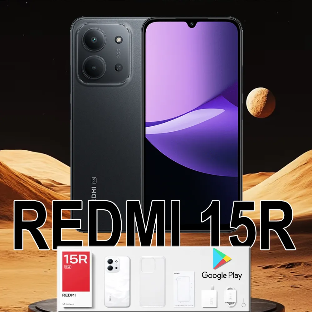 Xiaomi 8GB+256GB/6000mAh/side fingerprint/facial recognition REDMI 15R brand new mobile phone 13 million pixel HD main camera - Imagen 2