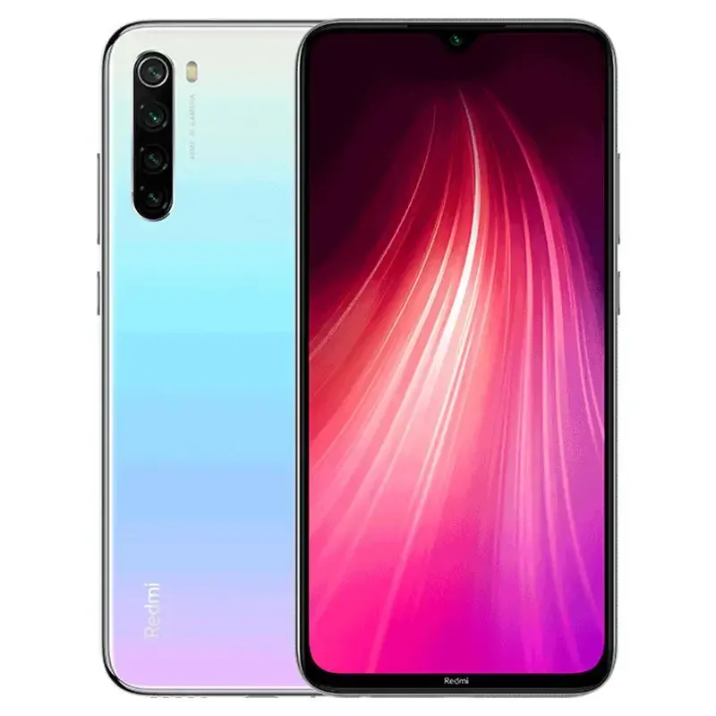 Global Firmware  Xiaomi Redmi Note 8 Smartphone with Phone Case Original Android Phone 4000mAh Battery Quad Cmaera Used phone - Imagen 2