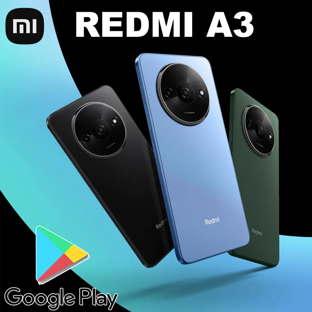 Redmi A3 4GB+128GB Original smart phone 5000mmAh/Android 14/Mediatek Helio G36 octa-core processor Xiaomi mobile phone - Imagen 1