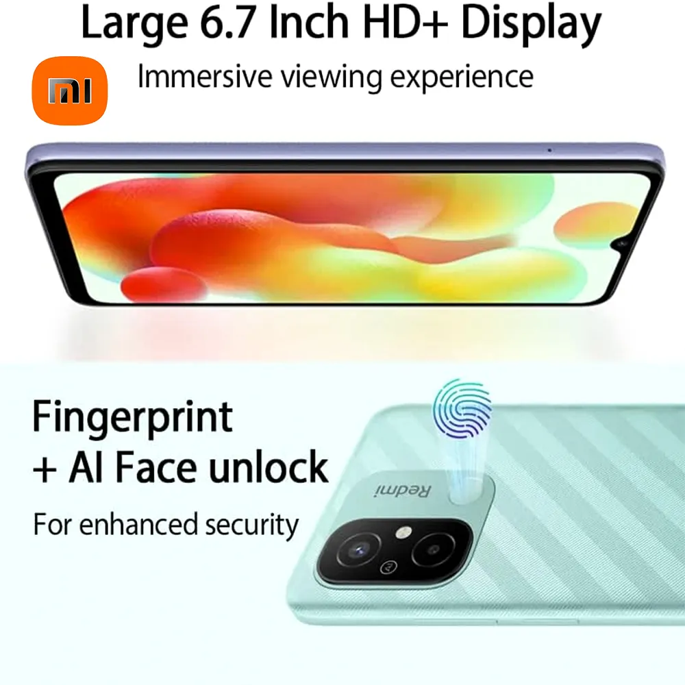 Xiaomi Redmi 12C high-capacity battery 5000mAh processor Helio G85 octa-core 50mp6.71"4g mobile phone global 8GB RAM/256GB ROM - Imagen 6