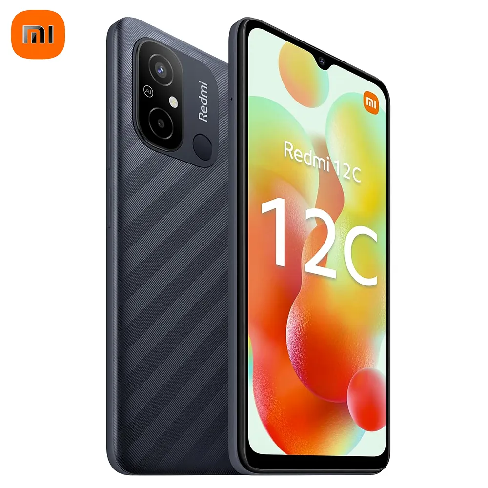 XIAOMI Redmi 12C 8GB+256GB back fingerprint/facial recognition fashion smart music camera 4G mobile phone 50MP pixel Android - Imagen 2