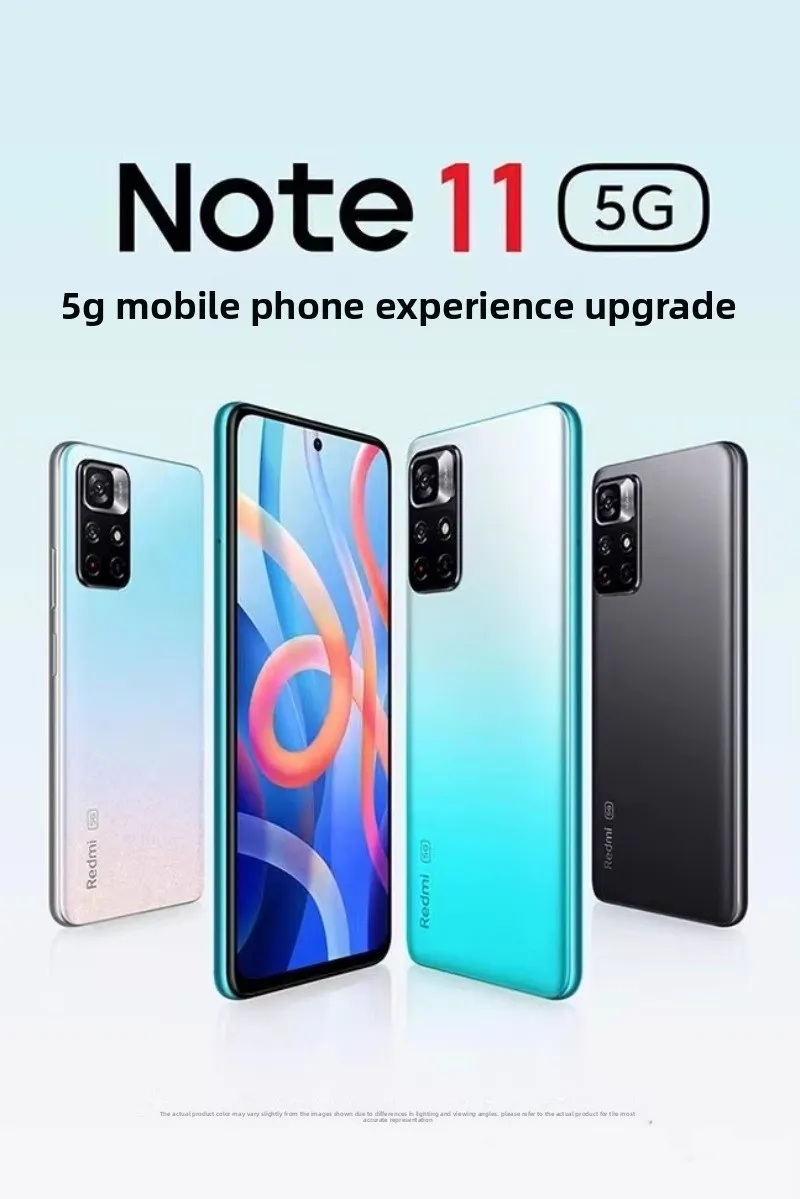 Xiaomi Redmi Note 11 5G Mobile Phone Side Fingerprint AI Face Unlock 5000mAh Large Battery Smartphone Mobile Phones Celulares - Imagen 6