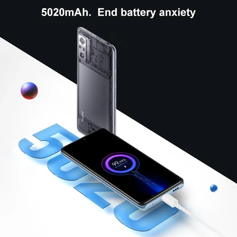 Global Redmi Note 10 Pro 4G 128GB Snapdragon 732G 6.67" DotDisplay 108MP+16MP Camera 33W 5020mAh Battery Used Phone - Imagen 5