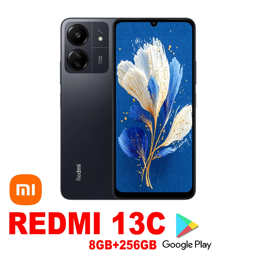 XIAOMI REDMI 13C fashion original smart phone 8GB+256GB/GPS/NFC/5000mah long battery life - Imagen 5