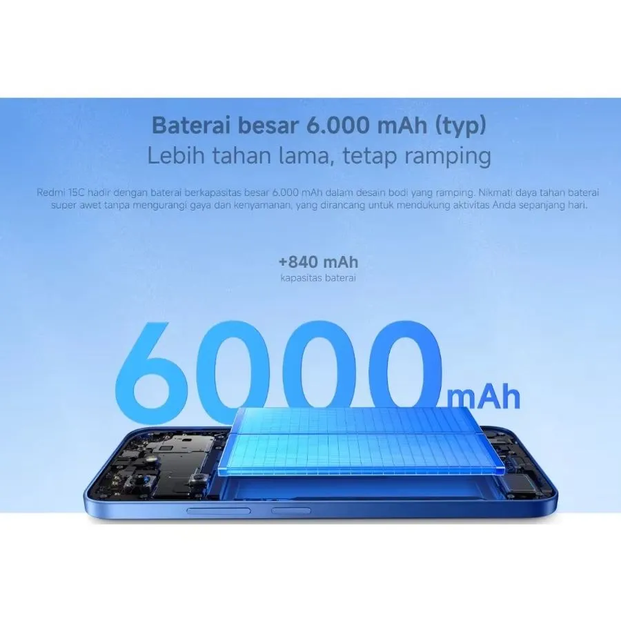 2026 new Xiaomi Redmi15c global edition Redmi15c 5G running memory 8+256GB screen size 6.9 large screen smart Android phone, - Imagen 5