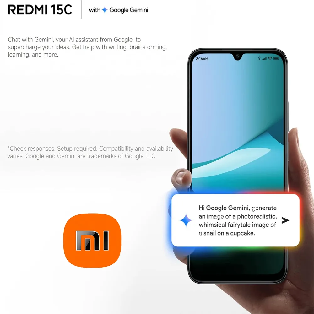 Original Xiaomi Redmi 15C Fashion smart phone 8GB+256GB 6000mAh - Imagen 6