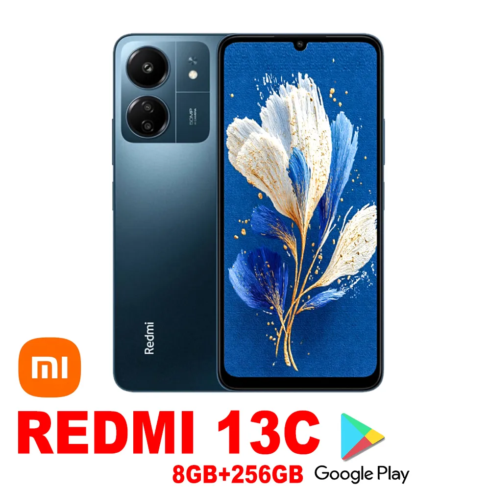 XIAOMI REDMI 13C fashion original smart phone 8GB+256GB/GPS/NFC/5000mah long battery life - Imagen 6