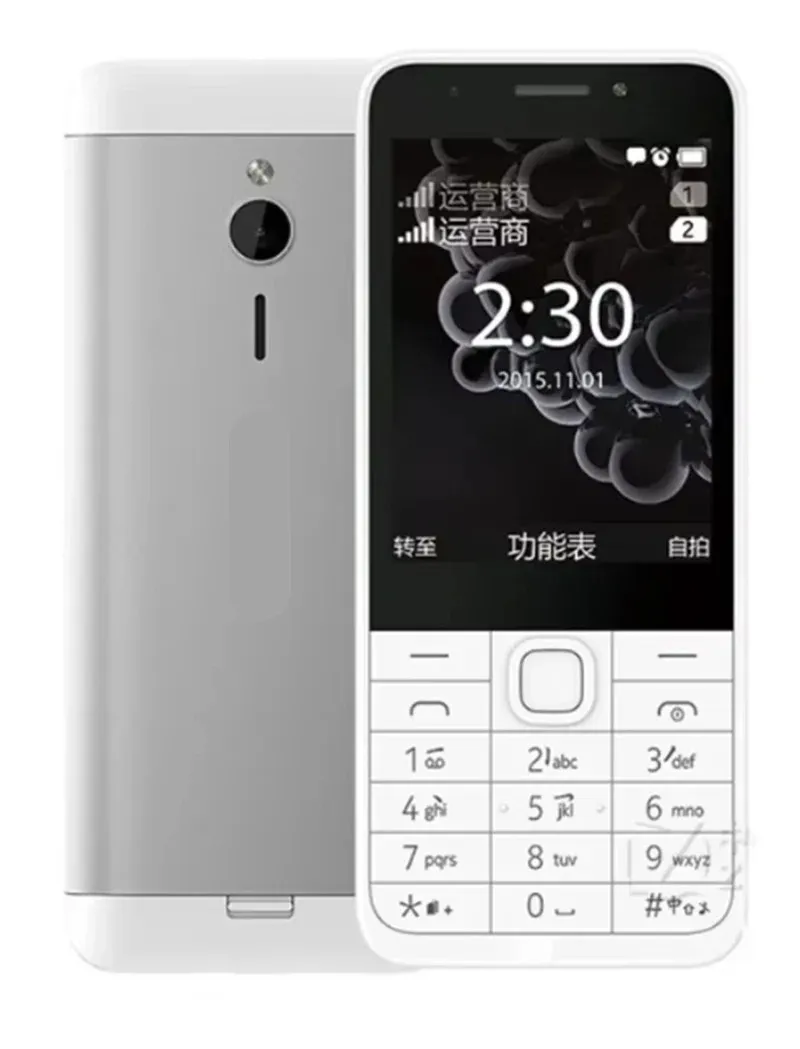 Finland Made 230 Phone Dual Sim Multi Language Front Camera Dumbphone Arabic Keyboard unlocked Used Phone - Imagen 4