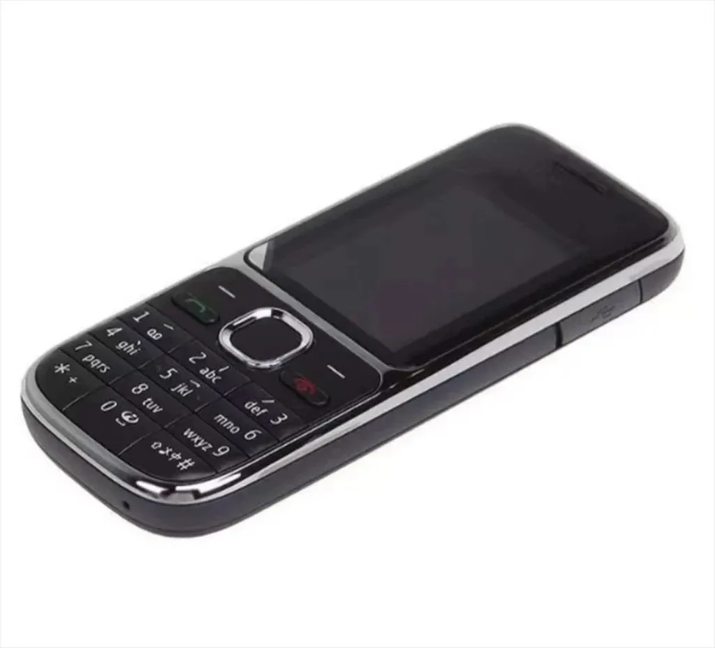 Finland Made C2-01 Classic QWERTY Dual SIM  Unlocked 2G 2 inches 1020mAh 3.2MP Symbian OS  Camera long Standby  Used Phone - Imagen 4