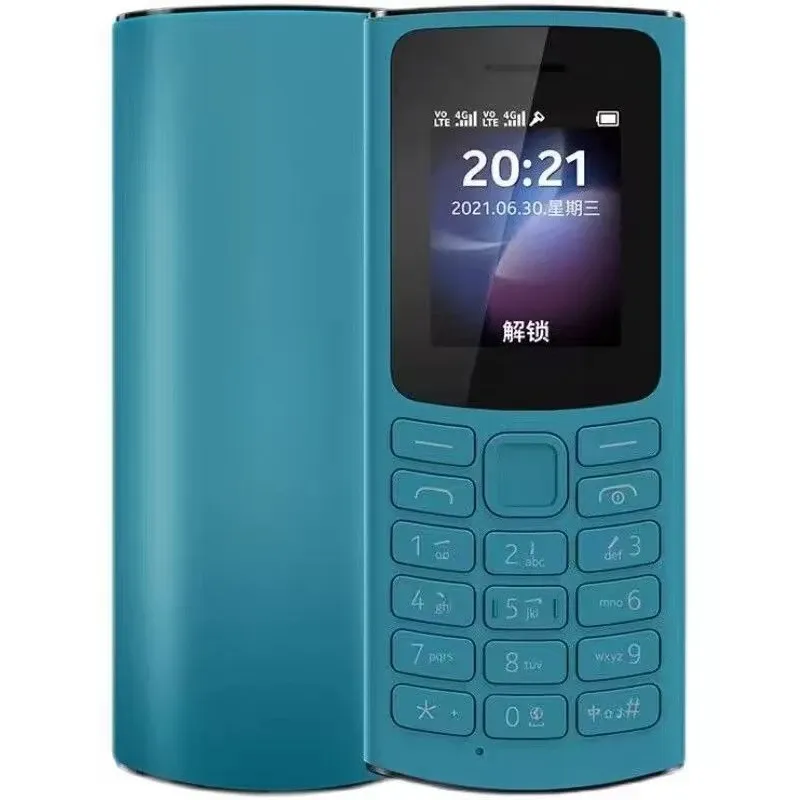 Finland made Unlocked 105 2023 4G  Feature Phone Dual SIM Bluetooth 5.0 FM Radio Call Recording with Hebrew Keyboard used phone - Imagen 2