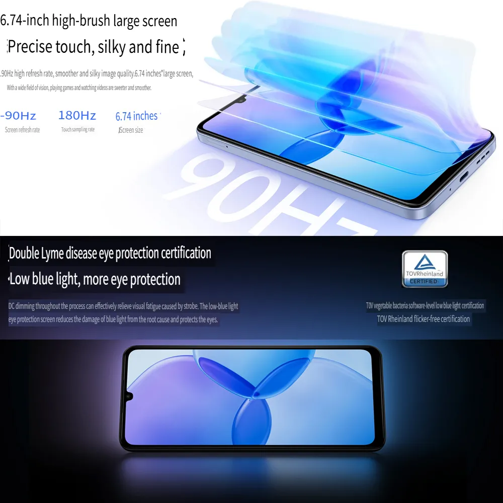 XIAOMI Redmi 13R 5G 50 million pixel main camera phone supports 1080P 30fps recording/8GB+256GB/5000mAh/168.05×77.91×8.19mm - Imagen 6