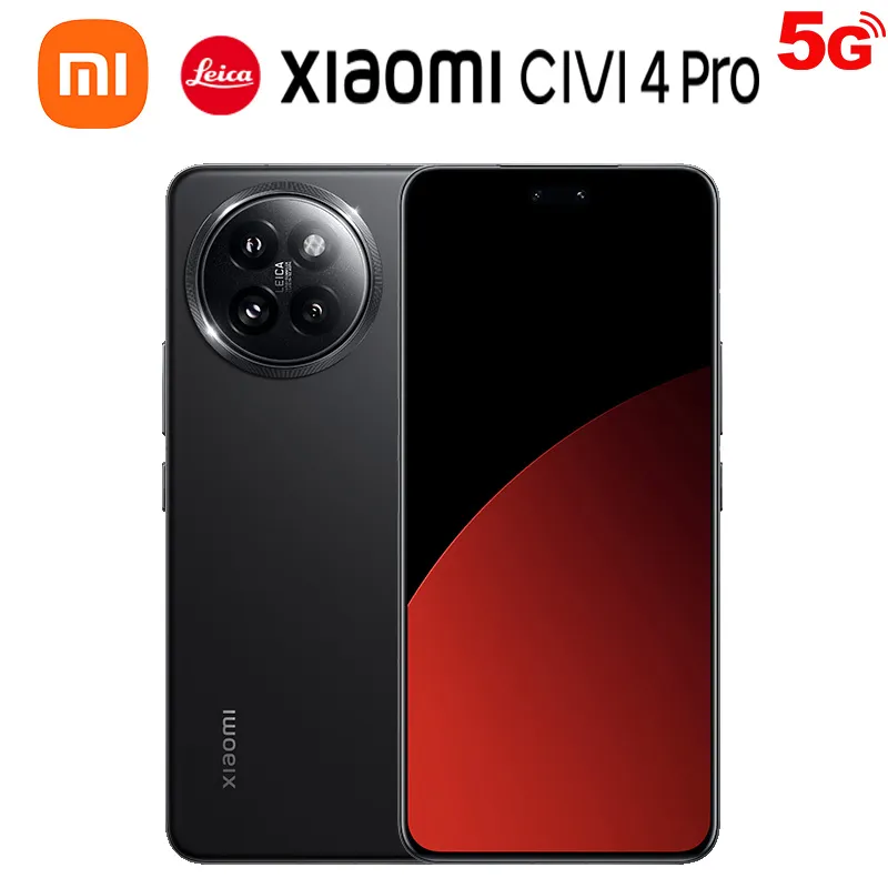 New Xiaomi Civi 4 Pro 5G Snapdragon8S Gen3 Smartphone Global Firmware 2750x1236px 6.55 Inch 4700mAh  HyperOS Leica Camera 50MP - Imagen 2