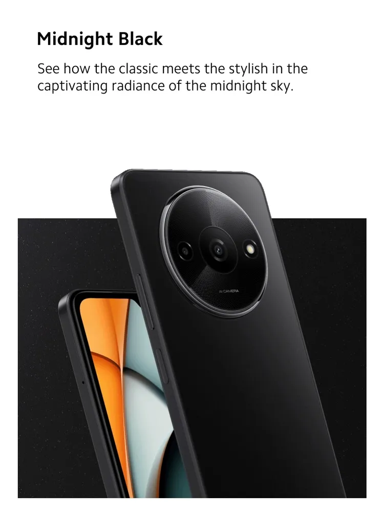 Xiaomi Redmi A3 Smartphone 6.71-inch Screen 5000 mAh Battery Refined and Stylish Design Mobile Phone 4GB+128GB - Imagen 4