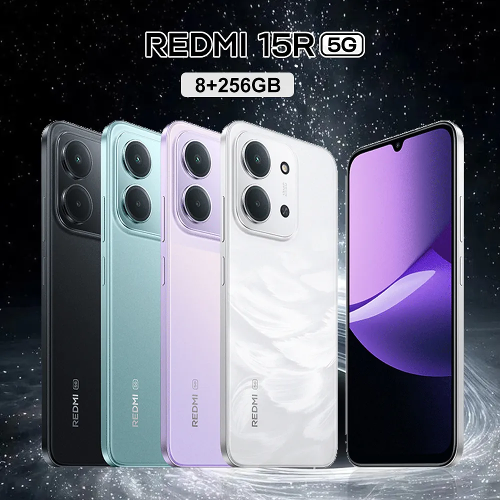 Xiaomi 8gb+256gb ram smart phone 13 million pixel HD main camera/6000mah long standby battery Redmi 15R - Imagen 1