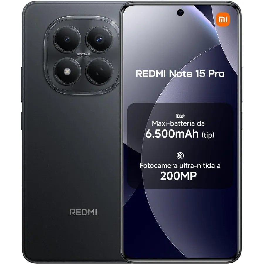 Redmi Note 15 Pro 4G LTE Ai for Tmobile Mint Tello and Global (256GB + 8GB) 6.77" 120Hz 200MP AI Camera Model 25100RA69G Unlock - Imagen 1