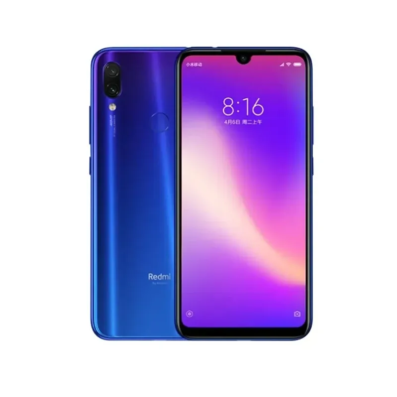 Xiaomi Redmi Note 7 Pro 6G 128G Global version Smartphone Android Message free adapter Global used phone - Imagen 3