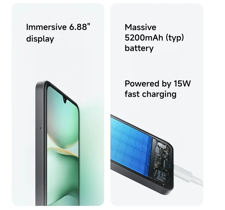Xiaomi Redmi A5 Fashion Mobile Phone 32MP AI Dual Camera 6.88 inches 5200mAh‌ Battery Cost-Effective Smartphone For Daily Use - Imagen 2