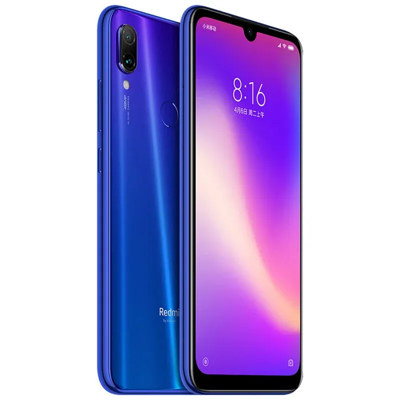 Xiaomi Redmi Note 7 PRO Original Smartphone 6GB 128GB Snapdragon 660AIE Android Mobile Phone 48.0MP+5.0MP Rear Camera used phone - Imagen 3