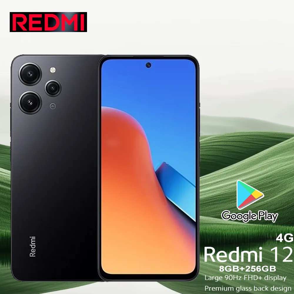 XIAOMI mobile phone REDMI 12 smart phone 8GB+256GBn memory 5000mAh battery Mediatek Helio G88c processor / body thickness 8.17mm - Imagen 4