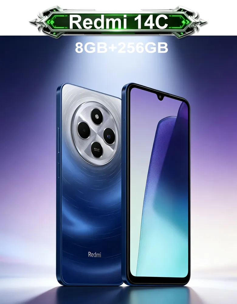 Redmi 14C 4G Fashion smart phone 8GB+256GB 5160mAh Type-C XIAOMI [EU/US/UK specifications] - Imagen 1