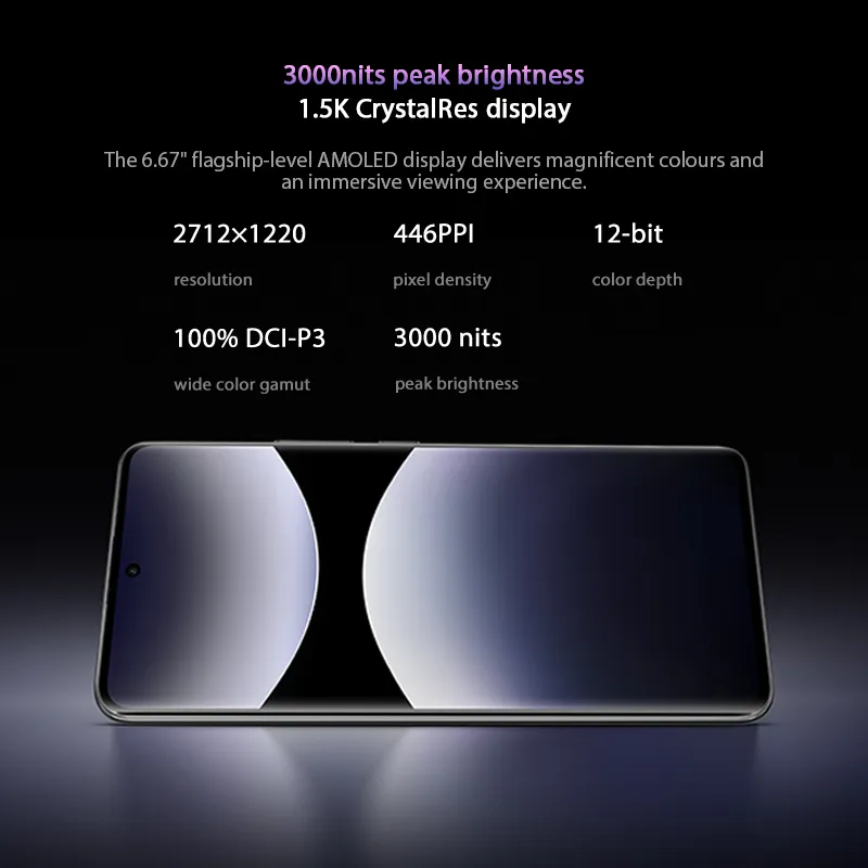 Global version Xiaomi Redmi Note 14 Pro+ 5G Smartphone Snapdragon® 7s Gen 3 120W HyperCharge 6.67 AMOLED display 200MP AI camera - Imagen 3