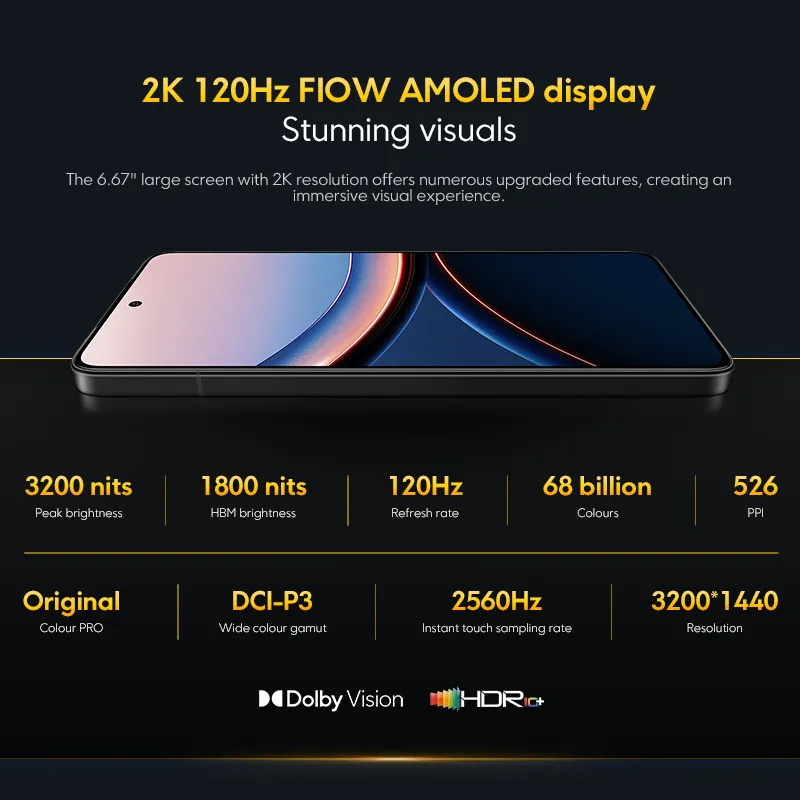 [Official] POCO F7 Ultra | Snapdragon®8 Elite top range, VisionBoost D7 Chipset, HyperCharge wired 120 W and wireless 50 W - Imagen 2