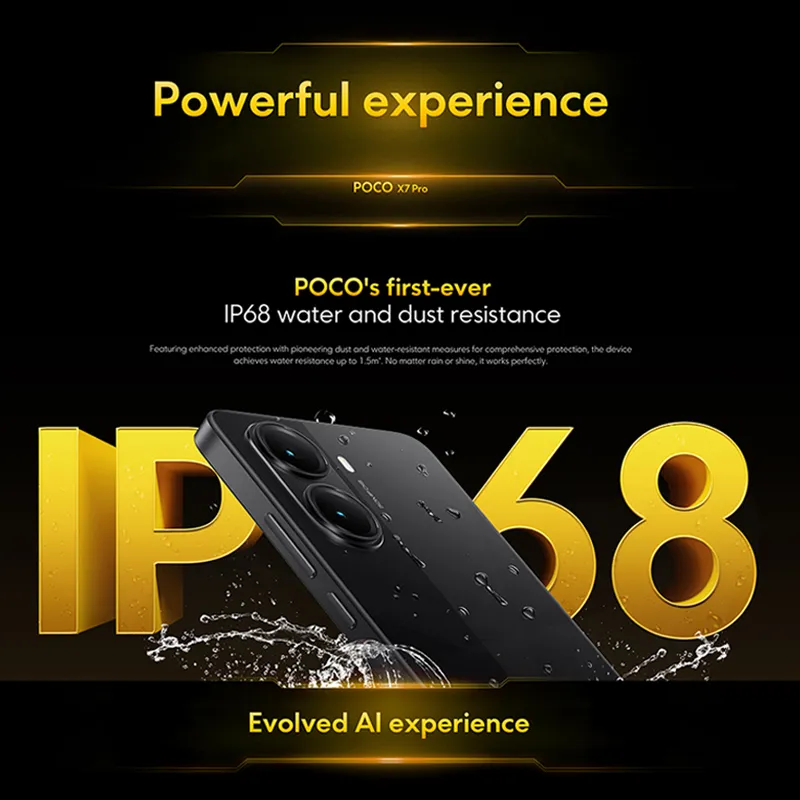 【Brand+】POCO X7 Pro Smartphone Dimensity 8400-Ultra 6000mAh 90W HyperCharge 6.67" AMOLED display NFC Xiaomi HyperOS 2 - Imagen 3