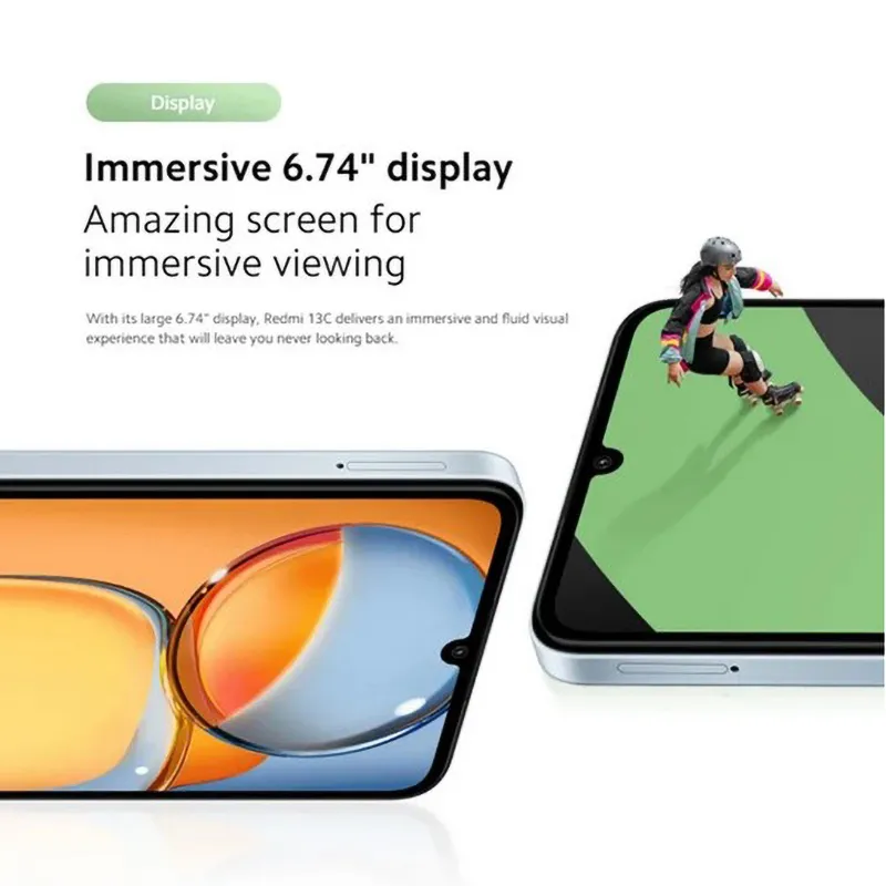 Global Version Xiaomi Redmi 13C MediaTek Helio G85 Octacore 50MP camera 90Hz 6.74" Display MIUI 14 5000mAh - Imagen 3