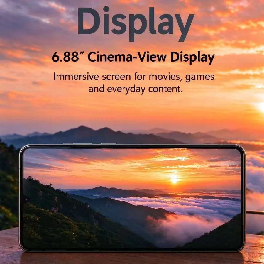 2026 NEW POCO C75 Factory Unlocked Smartphone Global Version 8GB RAM 256GB ROM 6.88 Inch 120Hz High Refresh Rate HD Display - Imagen 3