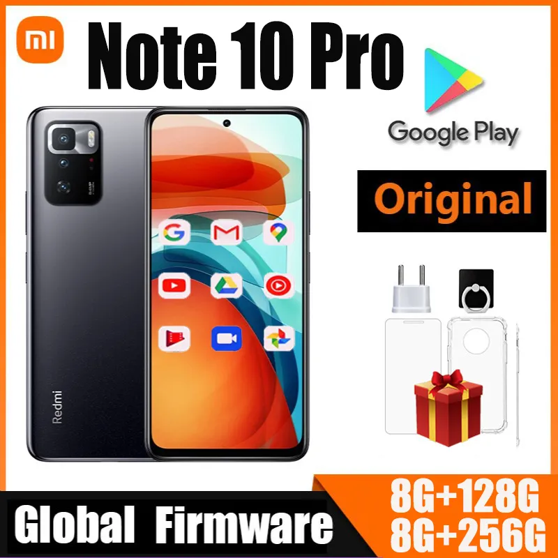 Xiaomi Redmi Note 10 Pro 5G smartphone 6.5inchGlobal firmware 8G 256G/128G used phone - Imagen 1