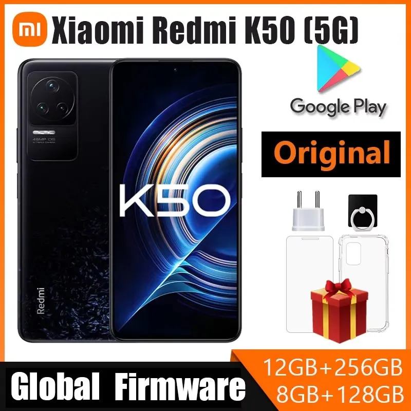 Xiaomi Redmi K50 5G Smartphone, Dimensity 8100 Octa Core 5500mAh Battery Fast Charging 48MP Triple Camera 120Hz Used phone - Imagen 1