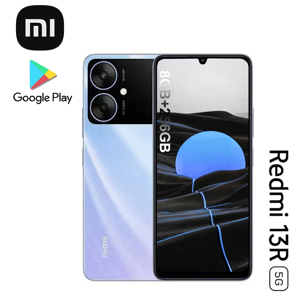 XIAOMI/Redmi 13R 8GB+256GB smart phone 5G/support Bluetooth 5.3, dual-band WiFi/built-in 5000mAh typical capacity battery - Imagen 1