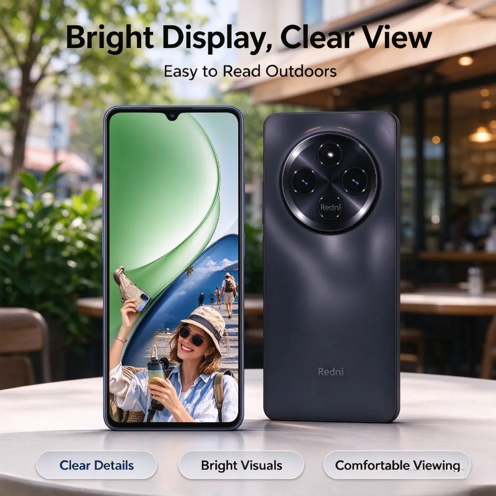 2026 New Global Xiaomi Redmi 14C Smartphone 5160mAh High-Capacity Battery a 50MP AI camera 6.88"120Hz Display HyperOS cellphone - Imagen 3