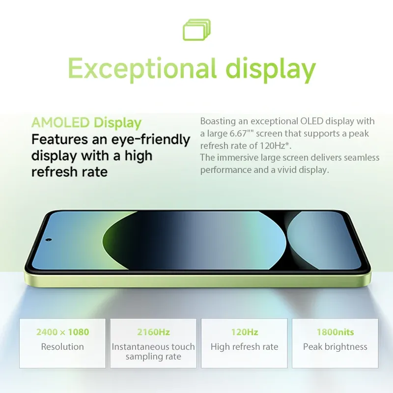 【Brand+】Global Version Xiaomi Redmi Note 14 MediaTek Helio G99-Ultra 108MP AI 5500mAh 6.67" AMOLED 120Hz Display - Imagen 4