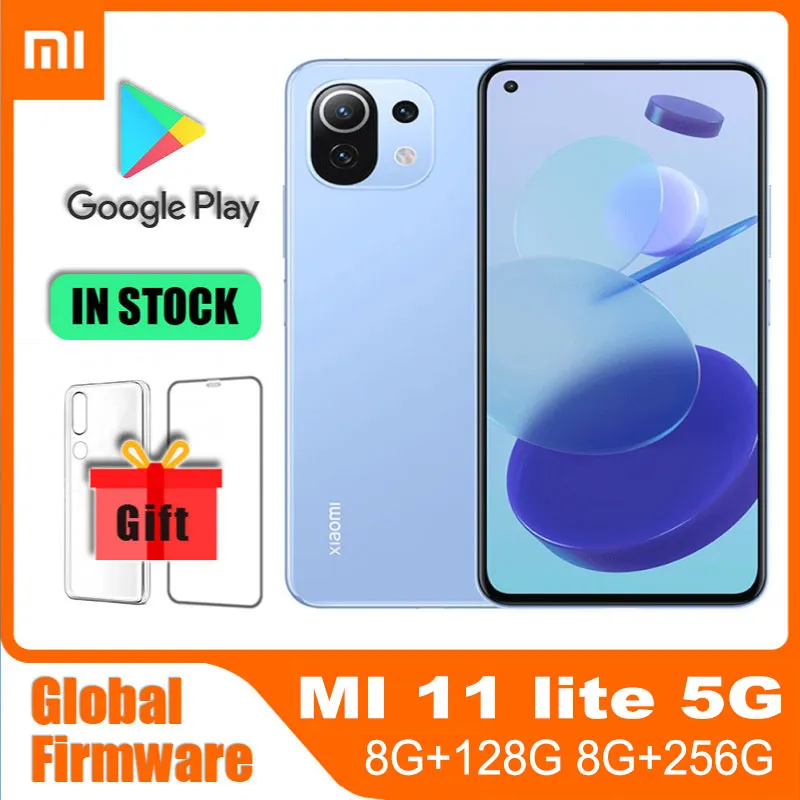 Global rom redmi Xiaomi 11 Lite 5G 8G 256G 8G 128G smartphone Qualcomm Snapdragon 780G  6.55inchs2400x1080 Android used phone - Imagen 1