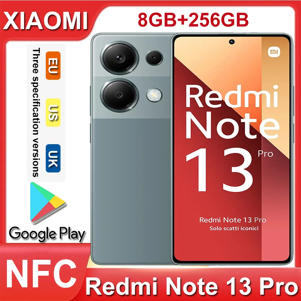 XIAOMI Note 13 Pro Configure NFC function, 2712×1220 resolution, 5160mAh, long battery life [EU/US/UK specifications] - Imagen 1