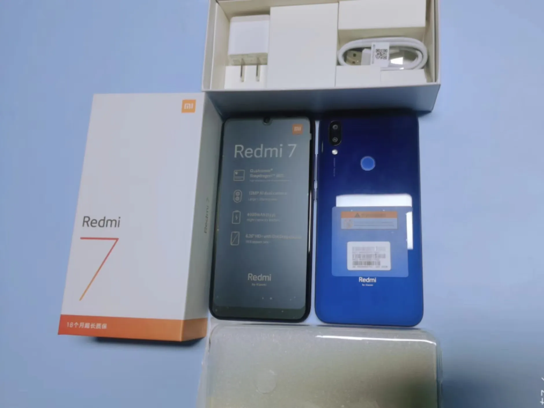 Original Xiaomi redmi 7 4GB 64GB Global Rom celular googleplay Fingerprint Octa-core 4G Smartphone - Imagen 4
