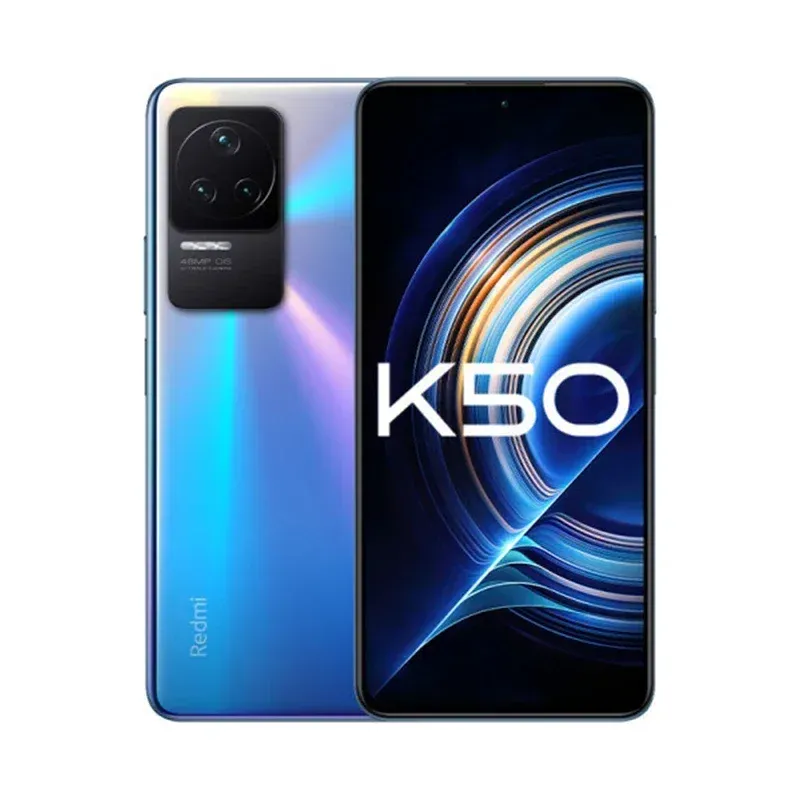 Global firmware xiaomi Redmi k50 5G  Smartphone Unlocked  CPU MediaTek Dimensity 8100 6.67 inch Screen 48MP Camera used phone - Imagen 2