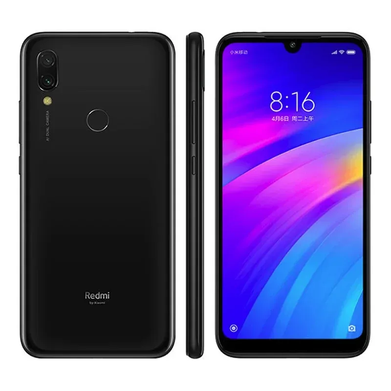 Original Xiaomi Redmi 7 Global ROM 3GB 32GB Smartphone HD Screen Octa Core 4000 MAh 6.26 Inch Unlocked Android 4G Mobile Phones - Imagen 3