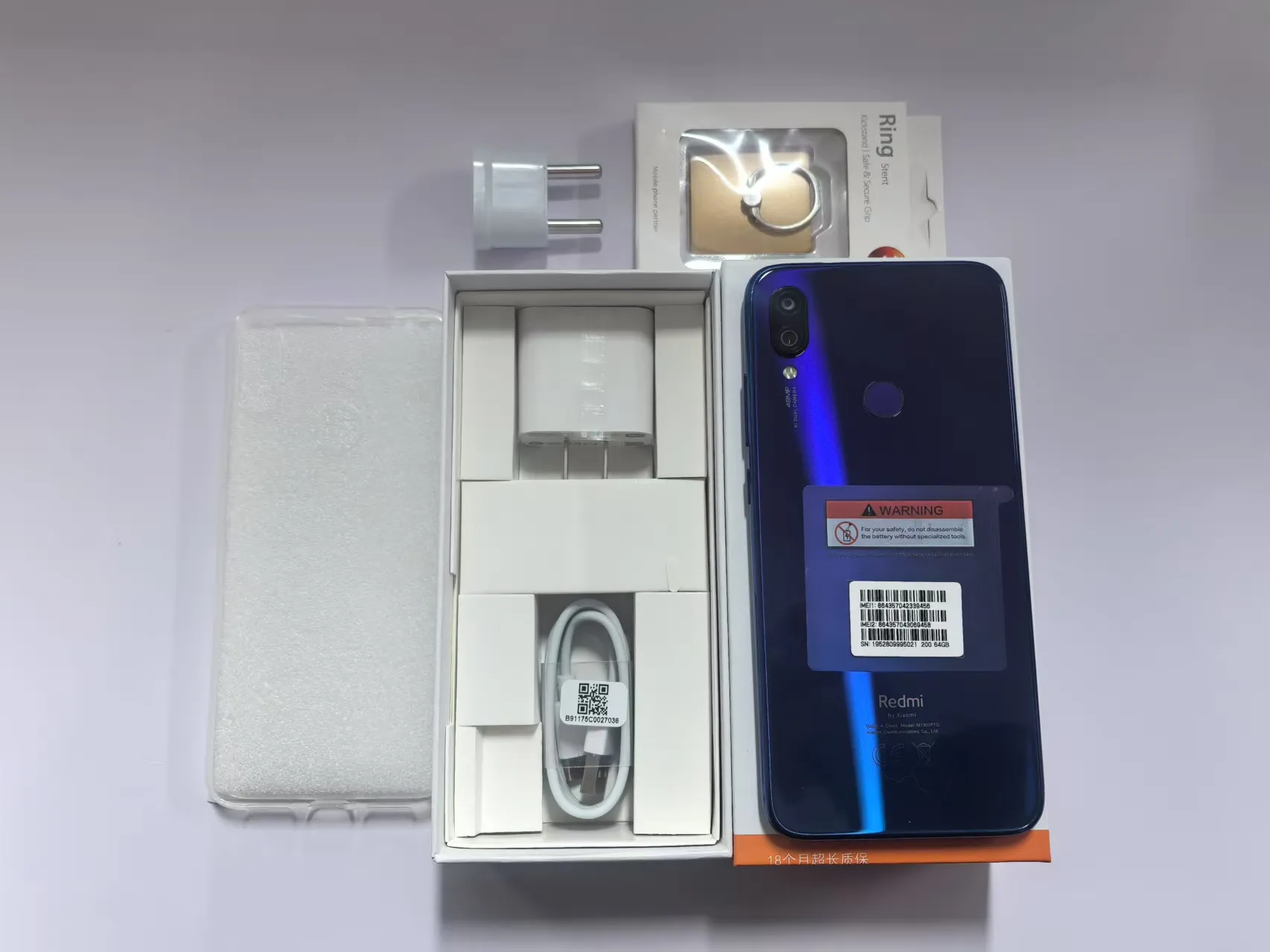 Global Firmware Xiaomi Redmi Note 7 Smartphone  Storage Snapdragon 660 Original  Rear Fingerprint Sensor used phone - Imagen 5