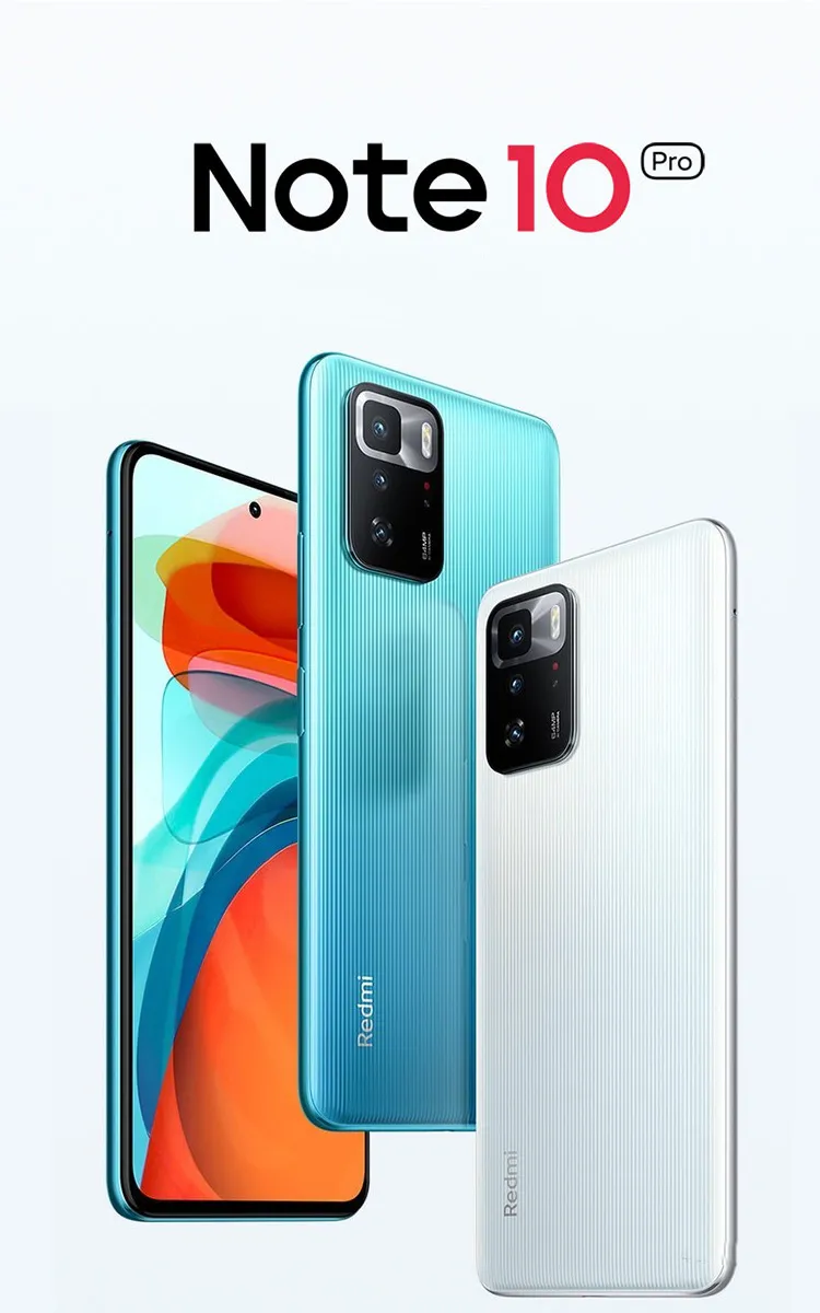 Xiaomi  Redmi Note10 Pro 6.6 Inch HD Screen 8GB RAM 128GB ROM 64MP Camera 5000mAh Battery Dual SIM Unlocked Android Smartphone - Imagen 6