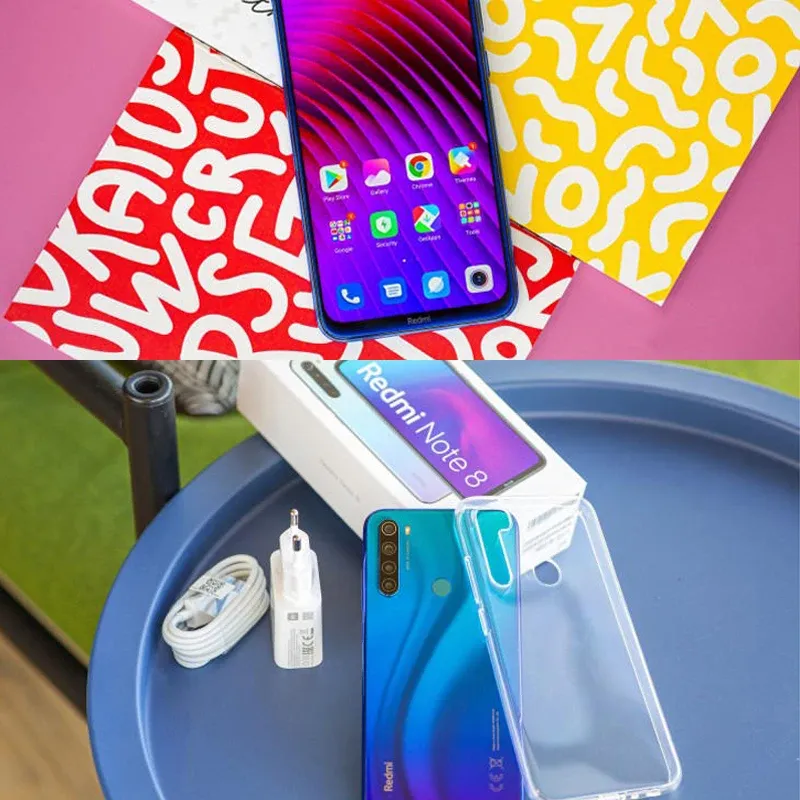 Original Xiaomi Redmi Note 8 Cell Phone Snapdragon 665 48MP Rear Camera 18W QC Fast Charge Global Rom Smartphone - Imagen 6