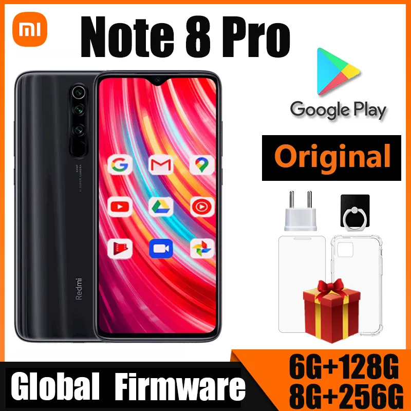 Xiaomi Redmi Note 8 Pro smartphone Global ROM  Smartphone Helio G90T 4500mAh 64MP  6G+128G 8+128G used phone - Imagen 1