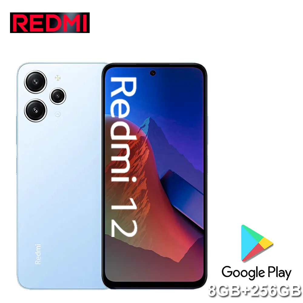 REDMI 12 smart fashion mobile phone Mediatek Helio G88c processor 8GB+256GBn memory 5000mAh typical battery XIAOMI mobile phone - Imagen 4