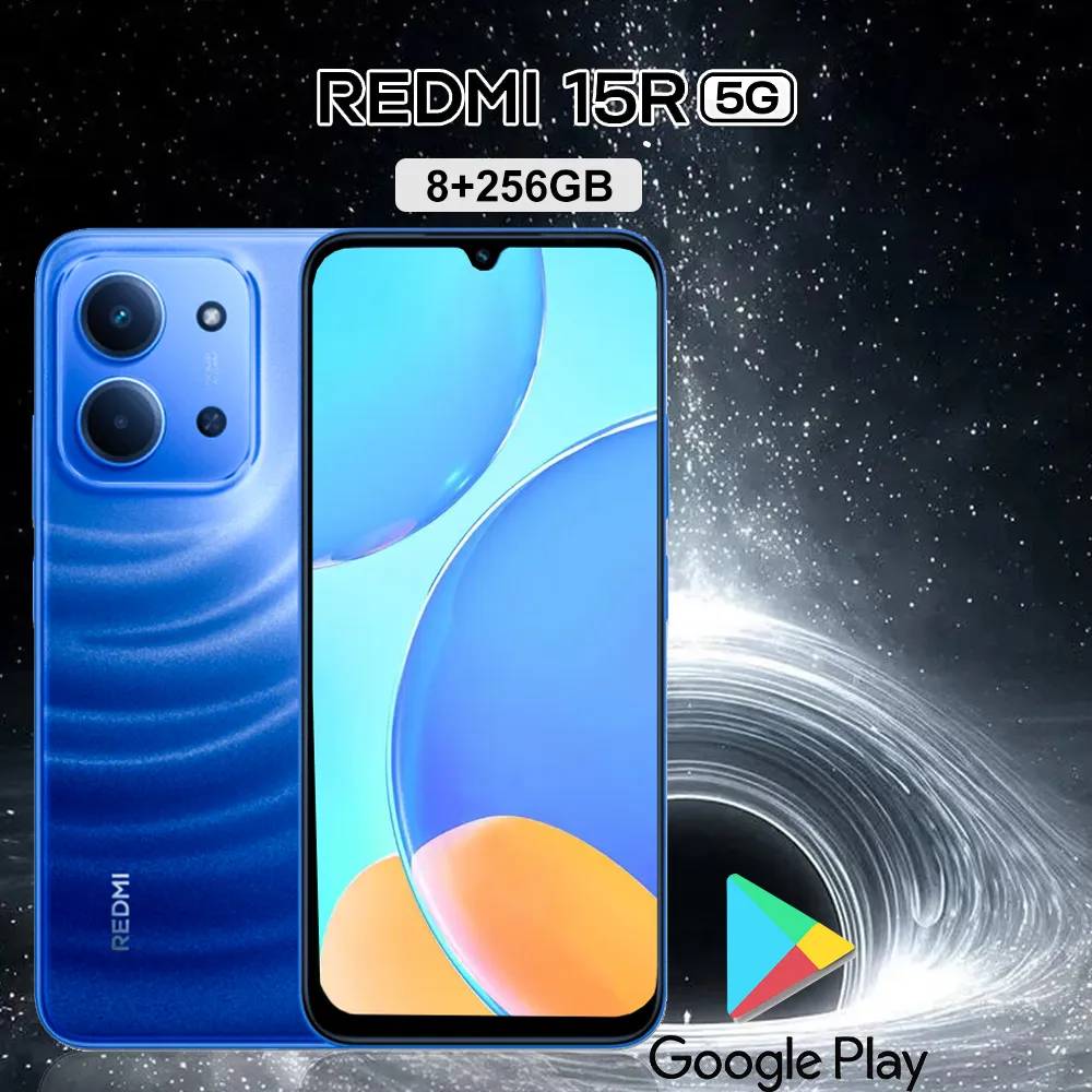 XIAOMI Redmi 15R 33W wired fast charging smart phone 8GB+256GB/6000mAh/XIAOMI HyperOS system lightweight mobile phone - Imagen 3
