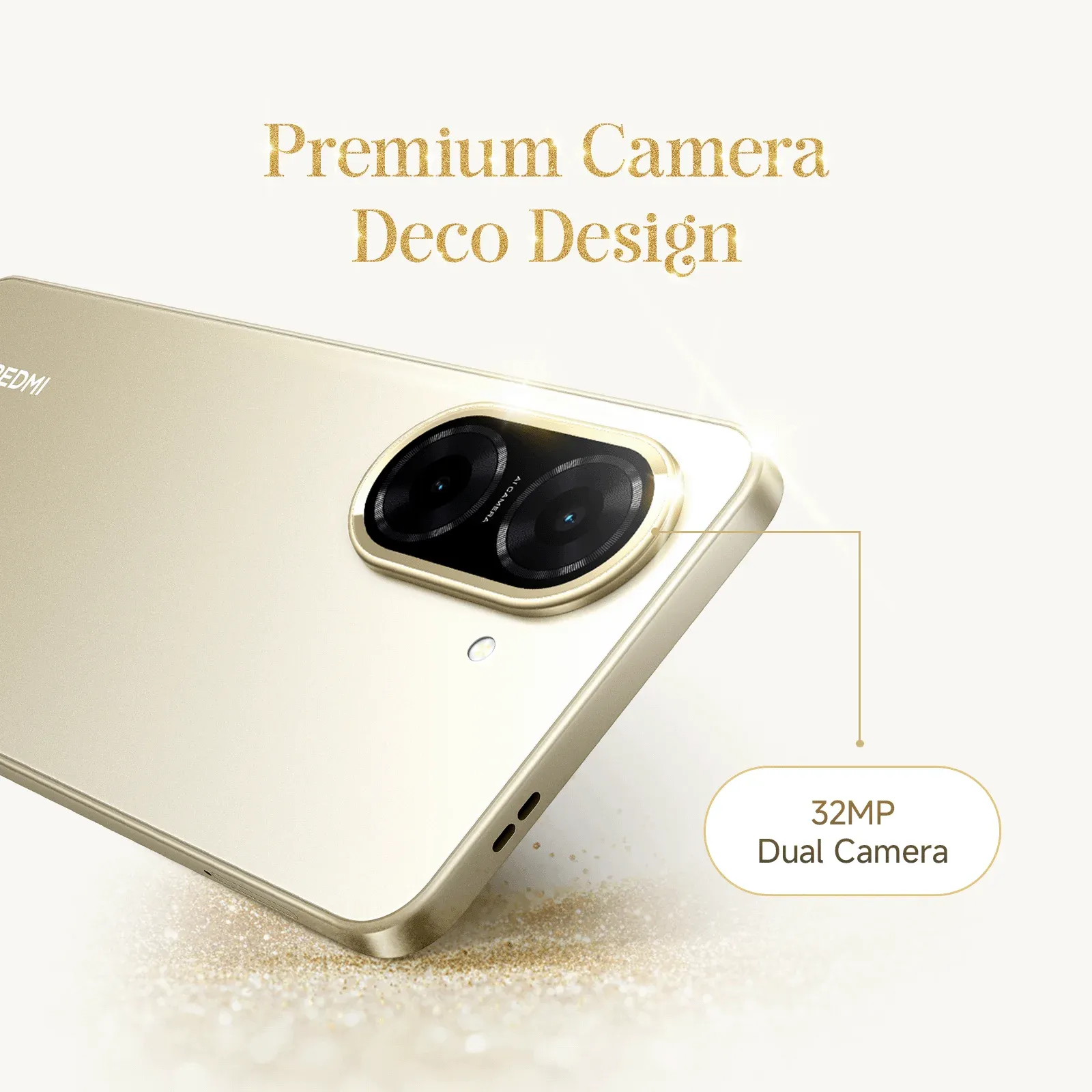XIAOMI/REDMI A5 15W wired fast charging smartphone 32 million pixel rear camera/support 1080P 30fps video recording - Imagen 4