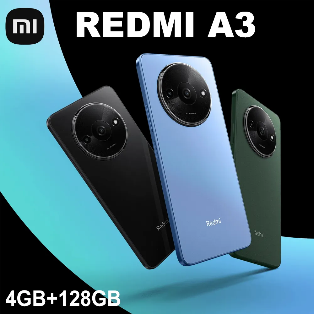 XIAOMI Redmi A3 4GB+128GB Original smart phone 6.71-inch water drop screen 5000mmAh side fingerprint recognition - Imagen 4