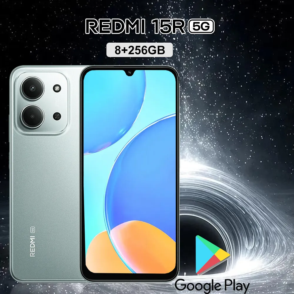 XIAOMI Redmi 15R 33W wired fast charging smart phone 8GB+256GB/6000mAh/XIAOMI HyperOS system lightweight mobile phone - Imagen 2