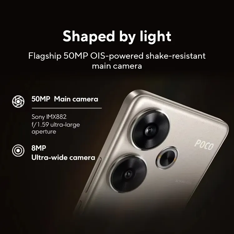 World Premiere POCO F6 Smartphone Global Version Snapdragon®8s Gen 3 NFC 120Hz Flow AMOLED 90W Turbo Charging 5000mAh Battery - Imagen 5